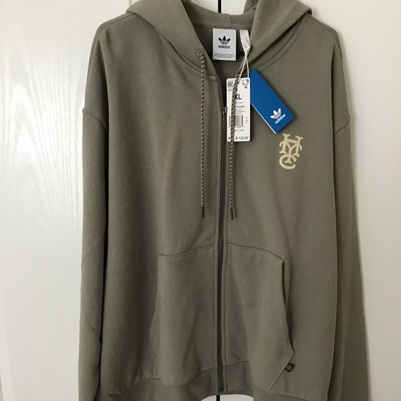 ADIDAS HOOP YORK CITY ZIP HOODIE - Picture 2 of 16